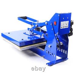 16 x 20 in Heavy Duty Heat Press Machine with Semi-Auto Open Magnet Base US