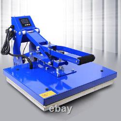 16 x 20 in Heavy Duty Heat Press Machine with Semi-Auto Open Magnet Base US