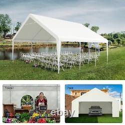 20'X20' Canopy Carport Party Wedding Tent Heavy Duty Gazebo Pavilion Outdoor