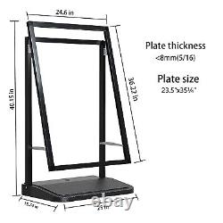 24x36 Heavy-Duty Outdoor/Indoor Water Filled Base Windproof Sign Poster Holder