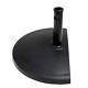 33 Lb Half Round Heavy Duty Base Stand For Outdoor Patio Market Table 33lb