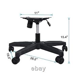 350 Pounds Heavy Duty Gaming Office Chair Replacement Base 28 Swivel Chair