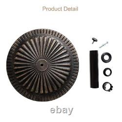 40 lb Heavy Duty Round Base Stand for Patio Outdoor Market Table 40lb Black