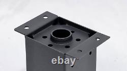 8 Pack Heavy Duty 4x4 Post Base Kit for Deck, Fence, Mailbox, Pergola Supports