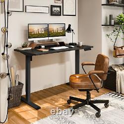 Adjustable Desk Frame 120KG Load Bearing Heavy Duty Electric Standing Table Base