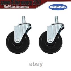 Adjustable Mobile Base 3535in Heavy Duty Mobile Base 650 LBS 4 Universal Wheels