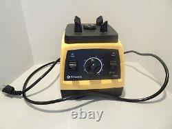 BASE ONLY Vitamix 7500 10-Speed Heavy Duty Professional Yellow Blender VM0158