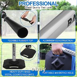 Baseball & Softball Batting Tee, Portable Hitting Tee, With Heavy Duty Base