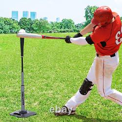 Baseball & Softball Batting Tee, Portable Hitting Tee, With Heavy Duty Base