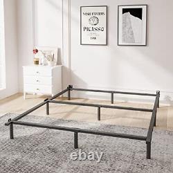 Bed Frame, 9 Inch Heavy Duty Base for Box Spring, 9-Leg Queen Bedframe