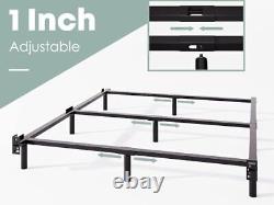 Bed Frame, 9 Inch Heavy Duty Base for Box Spring, 9-Leg Queen Bedframe