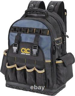 CLC Work Gear PB1133 38 Pocket Molded Base Heavy Duty Tool Backpack