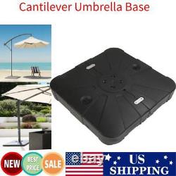 Cantilever Umbrella Base with Wheels Heavy Duty Weights 120KG Offset Umbrellas