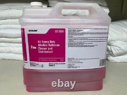 Ecolab 66 Heavy Duty Alkaline Bathroom Cleaner concentrated 2.5 gallon