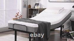 Ergonomic Electric Adjustable Bed Base Heavy Duty Head Foot Incline Sleeping Bed