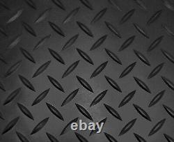 Fits Fiat Doblo Van Rear Lwb 2020 & Onwards Tailored Black Van Rear Floor Mat
