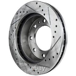 Front & Rear Brake Disc Rotors and Pads Kit for Chevy Suburban Yukon 2500 GMC XL