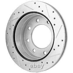 Front & Rear Brake Disc Rotors and Pads Kit for Chevy Suburban Yukon 2500 GMC XL