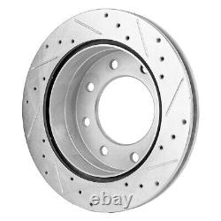 Front & Rear Brake Disc Rotors and Pads Kit for Chevy Suburban Yukon 2500 GMC XL