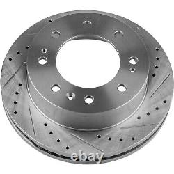 Front & Rear Brake Disc Rotors for Chevy Chevrolet Silverado 2500 HD Heavy Duty