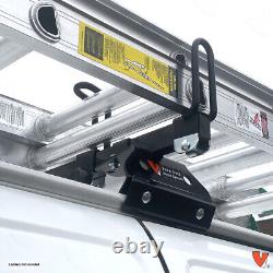 GFY Heavy Duty 3 Bar ladder roof rack Fits Ford Econoline All Year & Trims BLACK