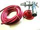 Glass Blowing Torch Lamp Blast Burner Borosilicate Heavy Duty Base 10m Pipe Free