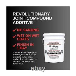 Heavy Duty 3 in 1 Drywall Additive Seams, Base, Finish Coats Transform Qu