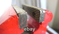 Heavy Duty 4.5 Jaws Solid Steel 10 Base 360 Swivel Bench Pipe Vise USA Made