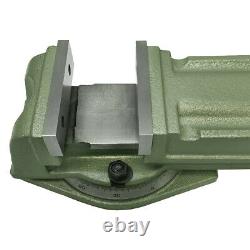 Heavy Duty 5'' Milling Vise With 360-Degree Rotation Swivel Base