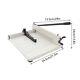Heavy Duty Paper Cutter 17 Guillotine Page Trimmer Metal Base Blade Scrap Us