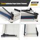 Heavy Duty Paper Cutter 17 Guillotine Page Trimmer Metal Base School And Office