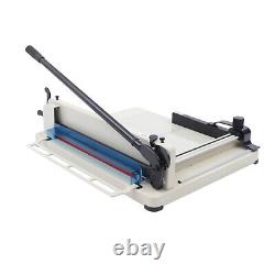 Heavy Duty Paper Cutter 17 Guillotine Page Trimmer Metal Base School and Office