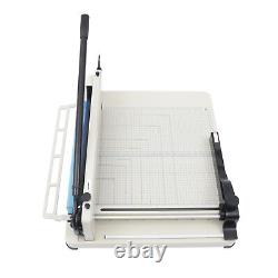 Heavy Duty Paper Cutter 17 Guillotine Page Trimmer Metal Base School and Office