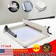 Heavy Duty Paper Cutter 17 Inch Manual Guillotine Page Trimmer Metal Base