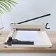 Heavy Duty Paper Cutter 17 Inch Manual Guillotine Page Trimmer Metal Base Us