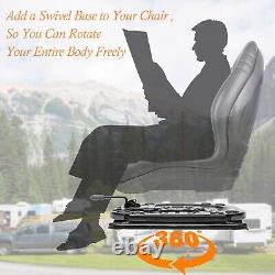 Heavy Duty Seat Swivel Base, 3.0mm Steel Plate Swivel Seat Base 360 Degree