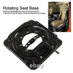 Heavy Duty Seat Swivel Base Steel Plate Degree Rotatable for RV Camper Boat Bus