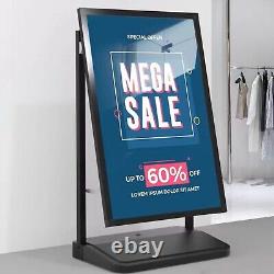 Heavy-Duty Sign Holder 24x36 Outdoor/Indoor Water Filled Base Board Sign Satnd