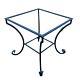 Heavy Duty Wrought Iron Metal Base For Ceramic Stone Table Made In Italy