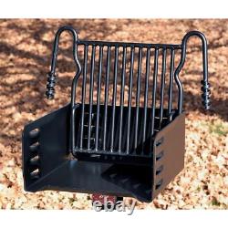 New Pilot Rock Heavy-Duty Multi-Level Park Grill Theft-proof Base Attachment