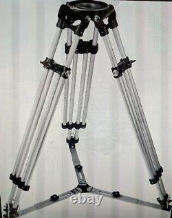 New Ronford-Baker Heavy Duty Tripod Tall, Mitchell Base Ground Spreaders & Case