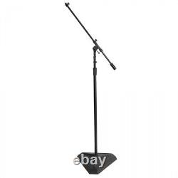 On-Stage SMS7630B Heavy-Duty Studio Telescoping Microphone Mic Stand Hex Base