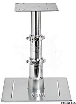 Osculati Aluminium Heavy Duty Table Pedestal with Square Base & Gas Spring