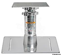 Osculati Aluminium Heavy Duty Table Pedestal with Square Base & Gas Spring