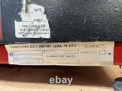 Pennsylvania Scale Company Model 6400 250 x. 05 lb Heavy Duty Base Warranty