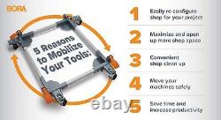 PortaMate PM-2500 Heavy Duty Adjustable Mobile Base for Large Tools & Machines