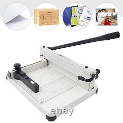 Professional Paper Trimmer Manual Heavy Duty Guillotine Paper Cutter Metal Base