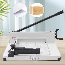 Professional Paper Trimmer Manual Heavy Duty Guillotine Paper Cutter Metal Base