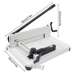 Professional Paper Trimmer Manual Heavy Duty Guillotine Paper Cutter Metal Base