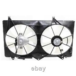 Radiator Cooling Fan Assembly Kit For 2002-2006 Toyota Camry 2004-2008 Solara